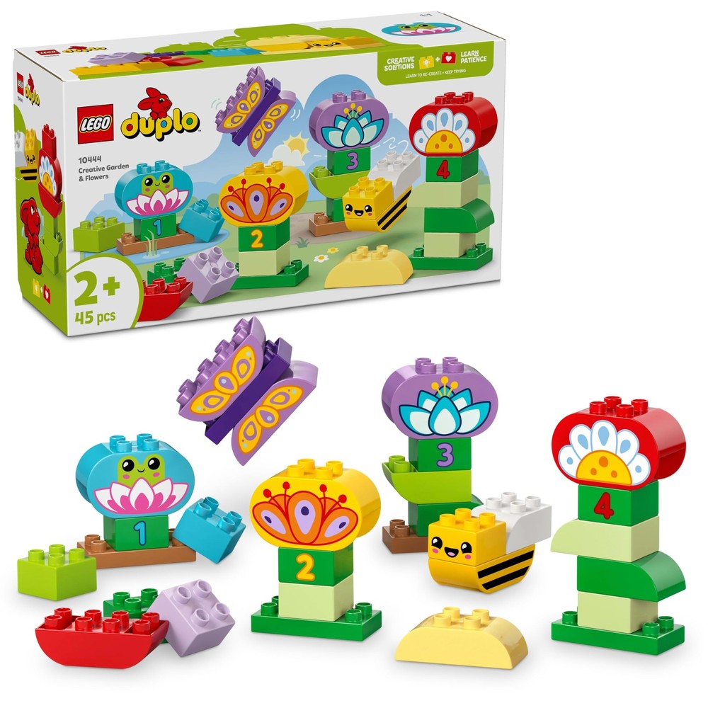 LEGO DUPLO Giardino e Fiori Creativi - Giochi Educativi Montessori per Bambini