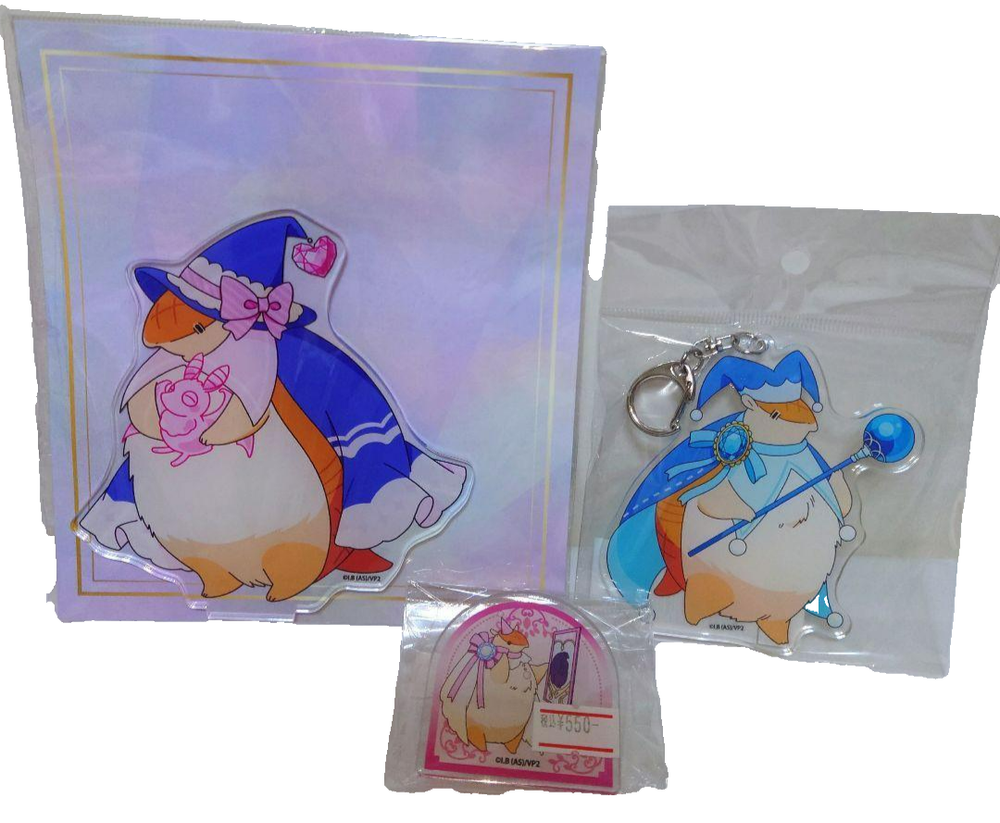 The Vampire dies in no time John the Wizard Goods 3-piece set Acrylic stand