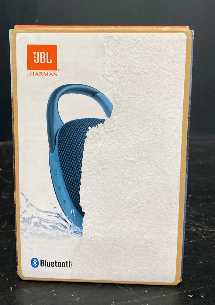 - JBL CLIP 5 PORTABLE BLUETOOTH SPEAKER - BLUE