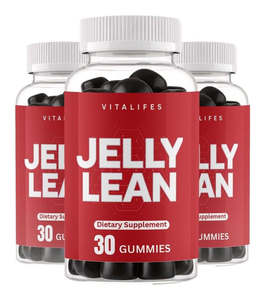 (3 Pack) Jelly Lean Gummies  Weight Assistance Supplement & Daily Health Gummy