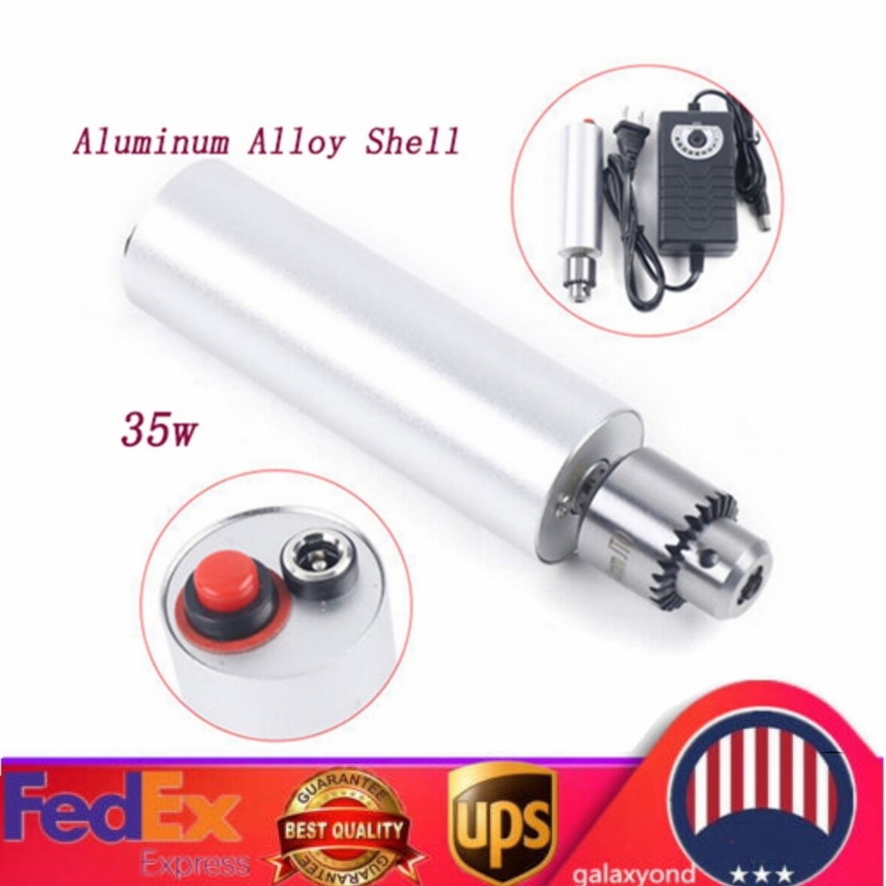 Micro Small Electric Handheld Drill Chuck Mini Drilling Polishing DIY Hand Tools