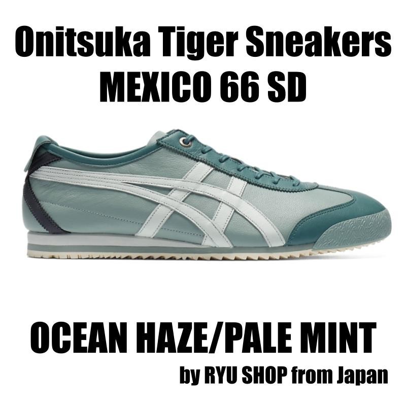 Onitsuka Tiger Mexico 66 SD Sneakers in Ocean Haze & Pale Mint