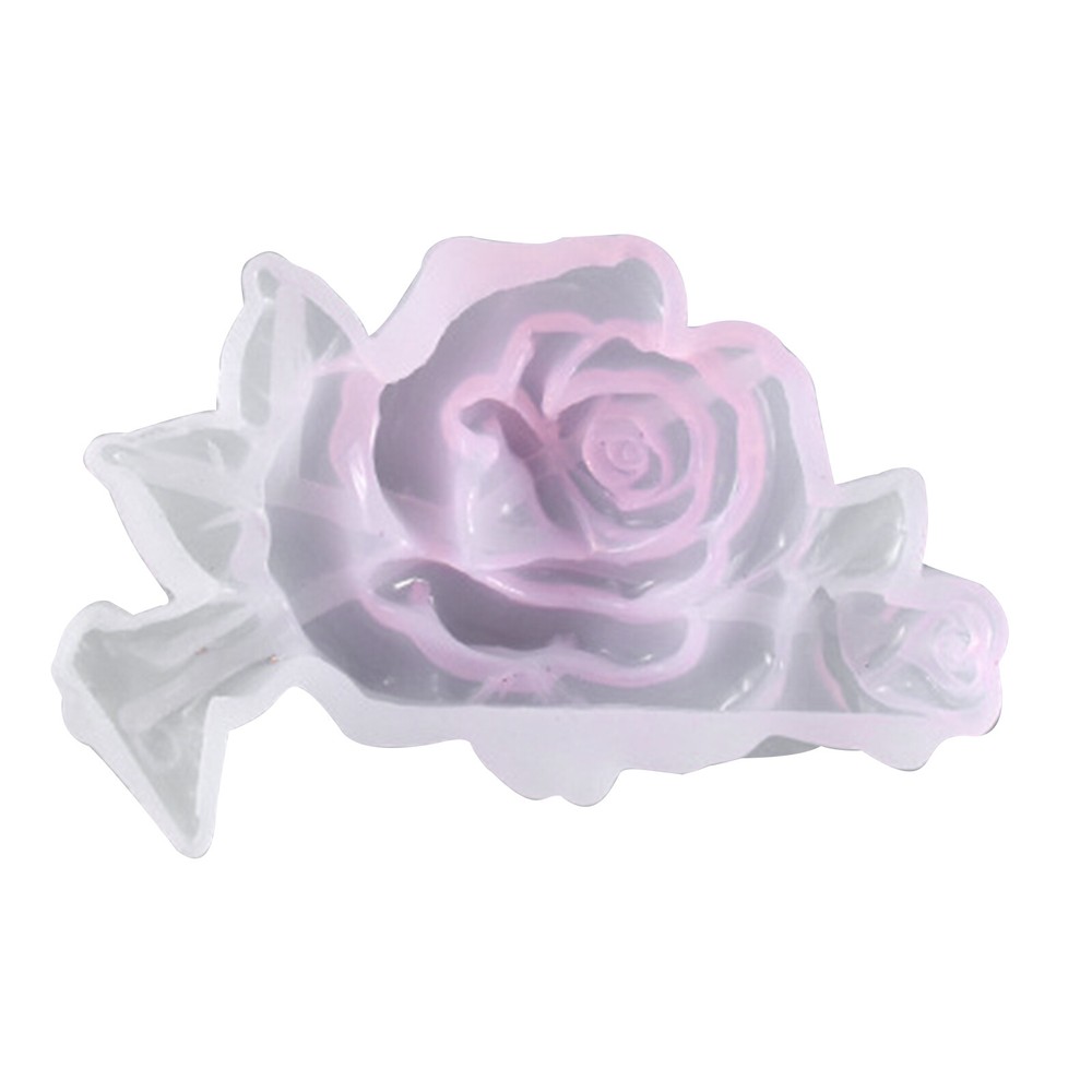 Silicone Rose Flower Resin Mold for DIY Jewelry and Ornaments  