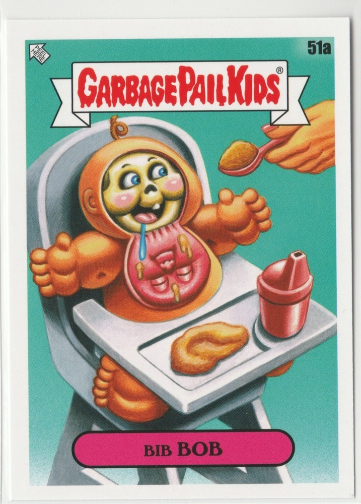 Bib Bob #51a Garbage Pail Kids GPK 2021 Food Fight Trading Card