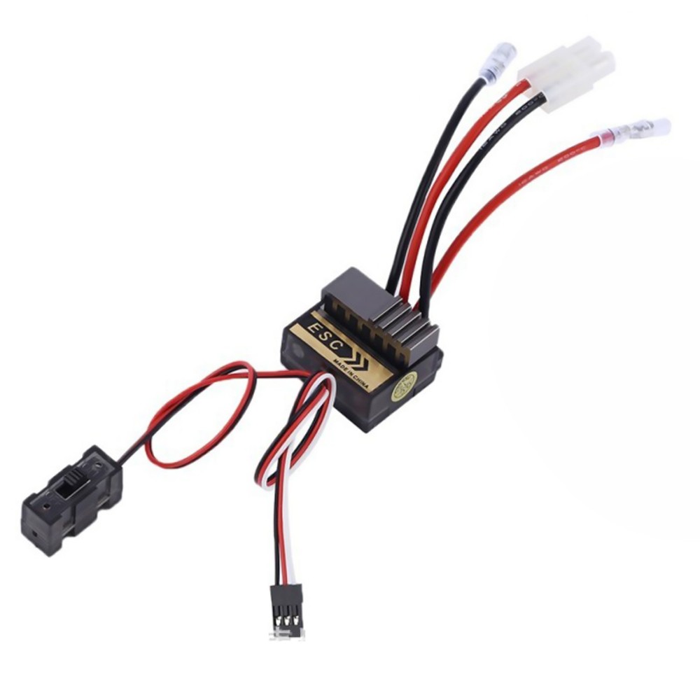 4.8V-8.4V Dual-Way Brushed ESC for RC Cars Trucks Boats