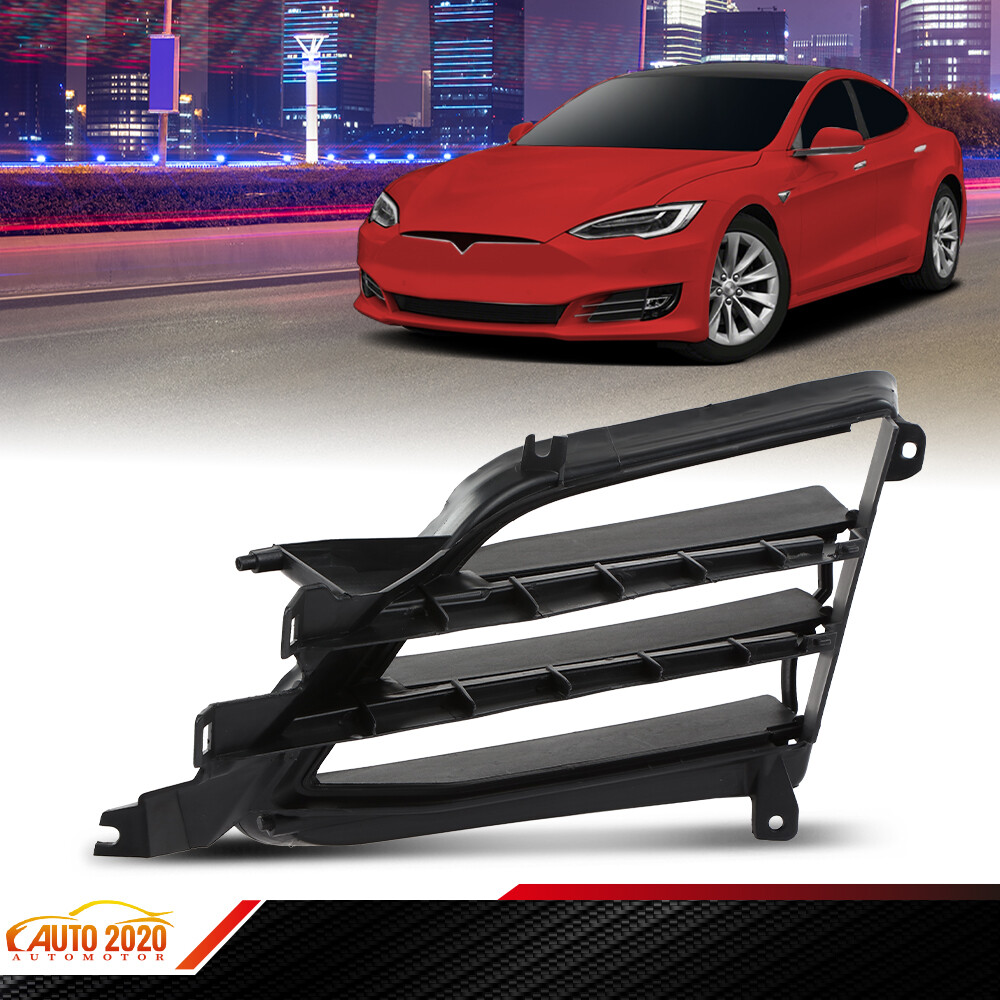 Driver Side Active Louver Air Vent Shutter Grille Fit For 2016-20 Tesla Model S
