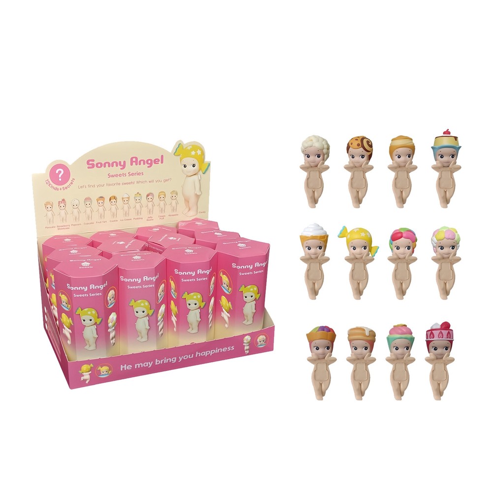 2024 Sonny Angel Hippers Lying Down Sweets Series Anime Figures Toys Blind Box