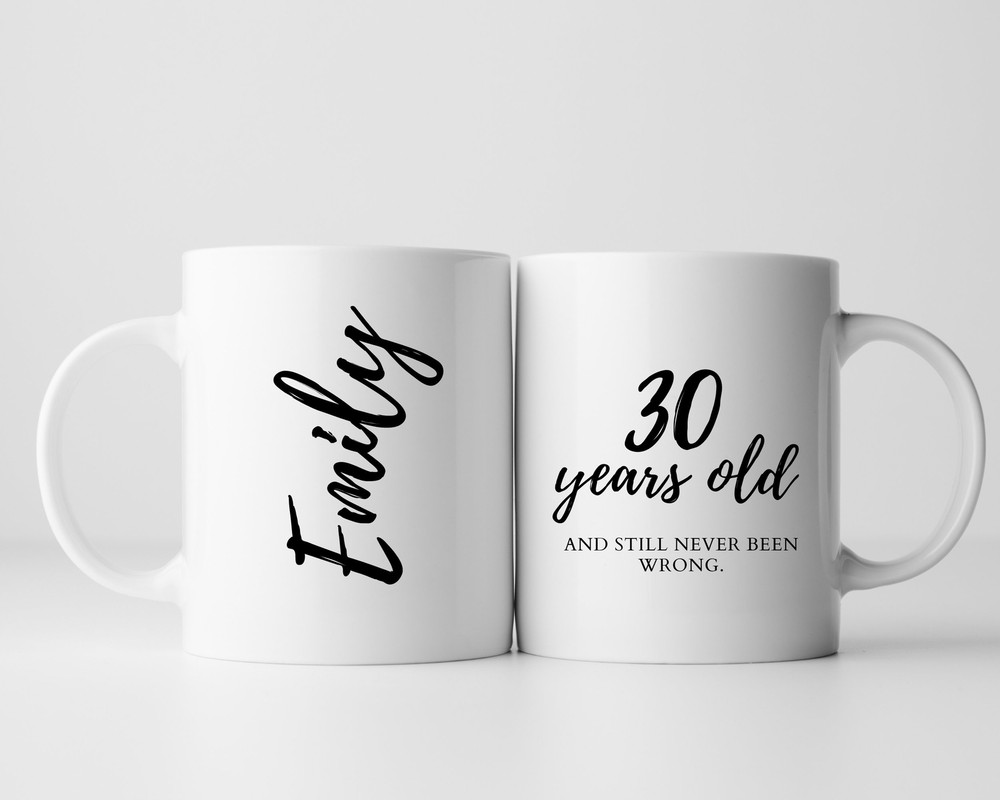 Birthday Mug For Someone Who's Always Right Funny Mug Boyfriend Girlfriend