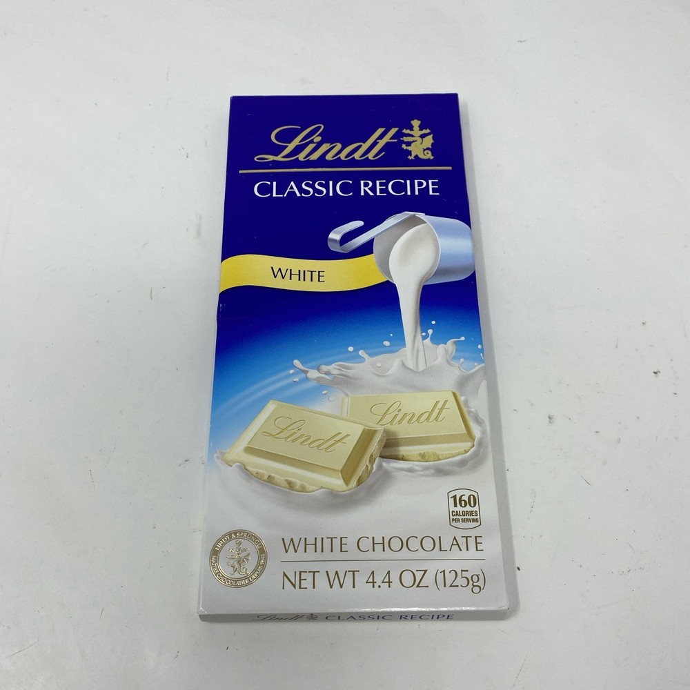 Lindt Classic Recipe White Chocolate Bar 4.4 oz