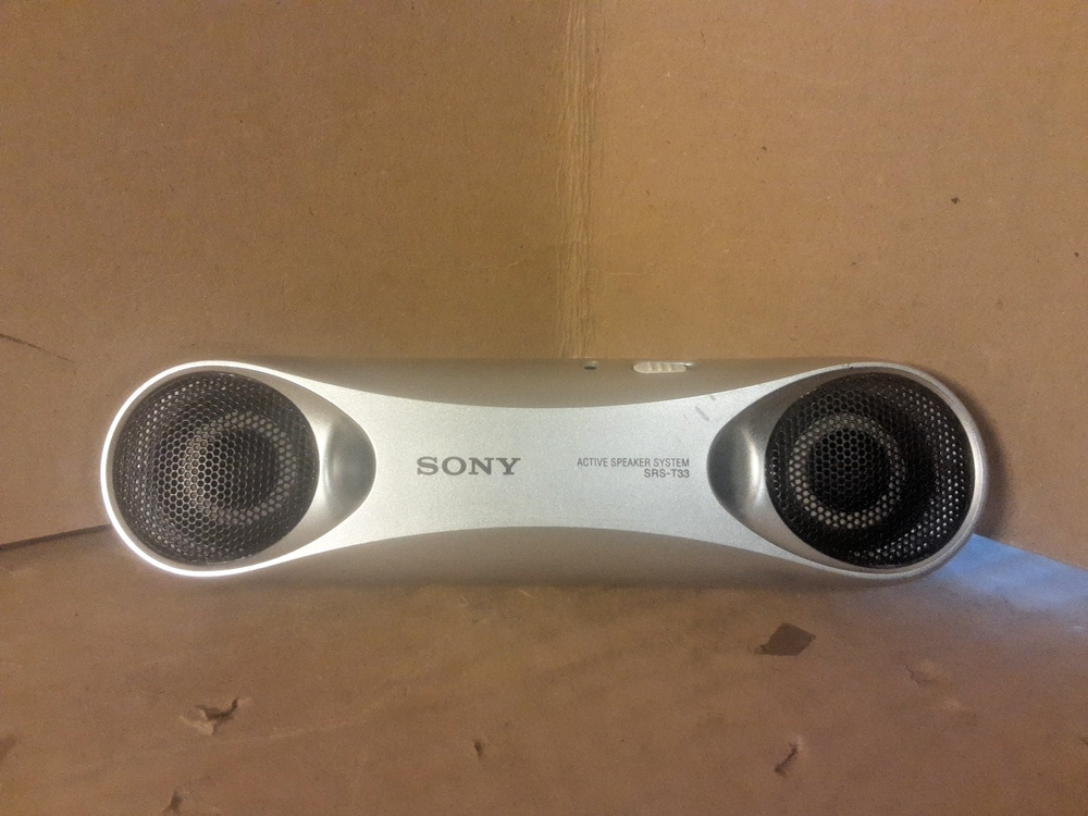 Sony SRS-T33 Active Speaker System Silver.
