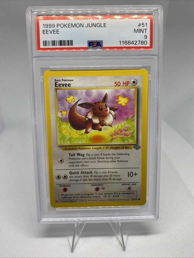 Eevee Jungle Set Pokemon Card 51/64