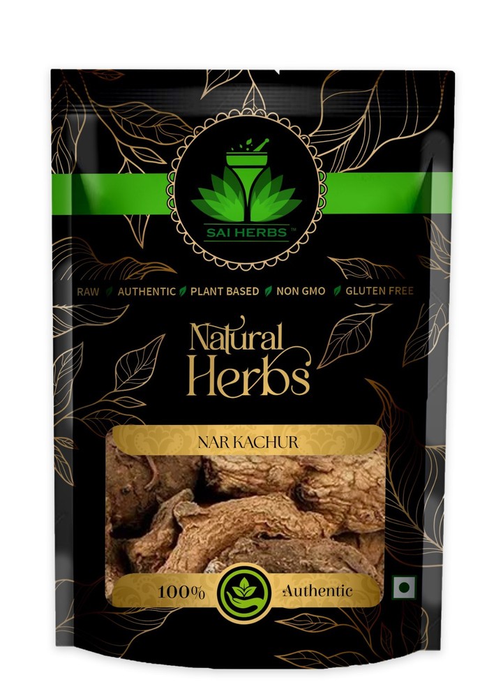 SAI HERBS Nar Kachur Kali Haldi Zedoary Root Curcuma Zerumbet Natural Ayurvedic Remedy