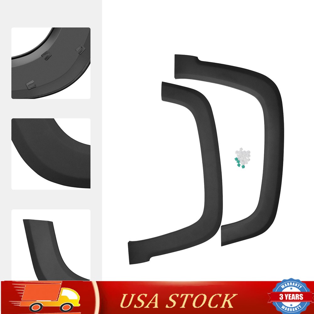 Front Fender Flare Molding Left & Right Side Replace For Jeep Cherokee 2014-2018