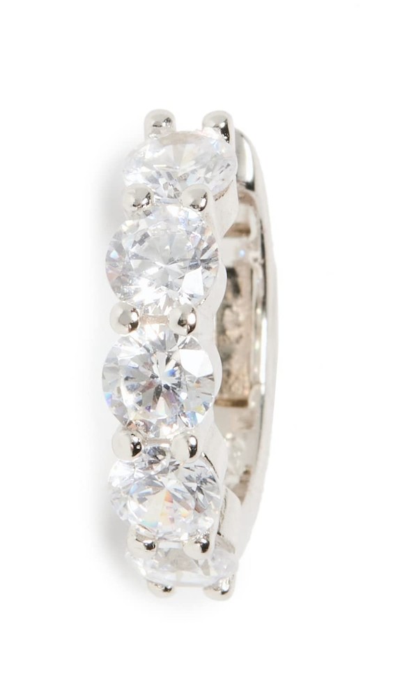 SHASHI Bianca White Gold Ear Cuff for Women