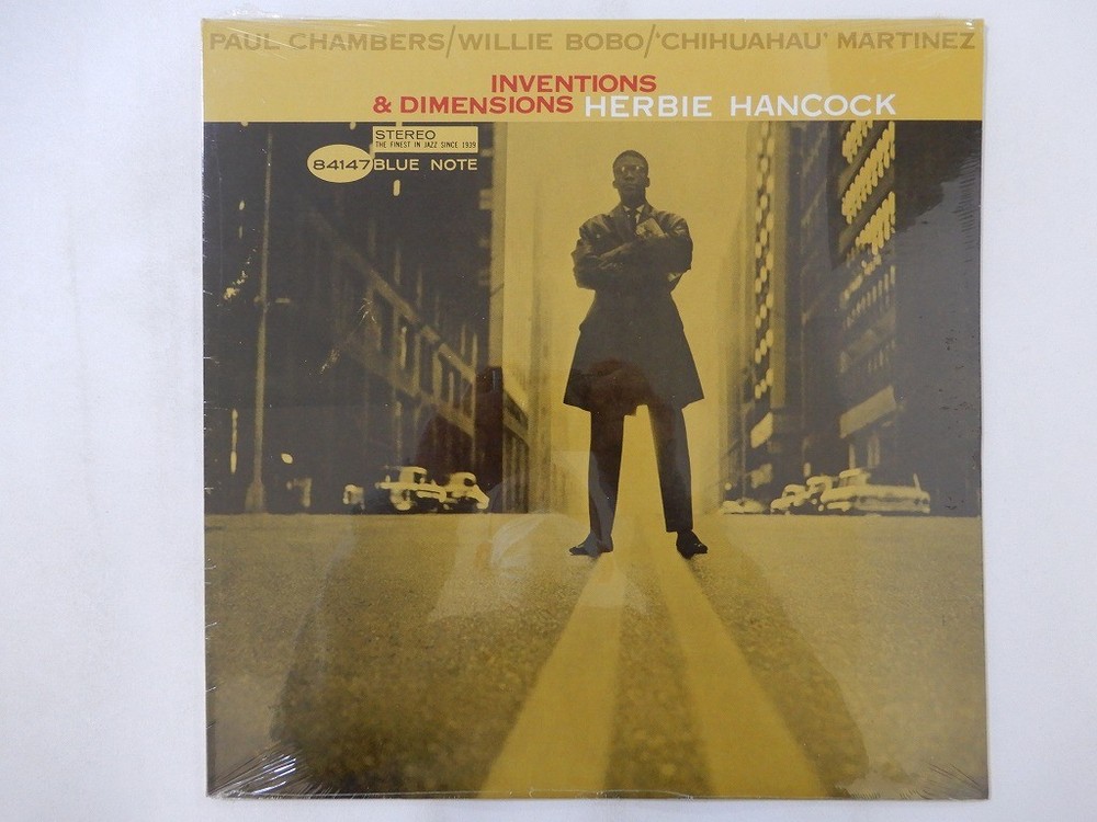 Herbie Hancock Inventions And Dimensions Blue Note B1-84147 US sealed VINYL LP