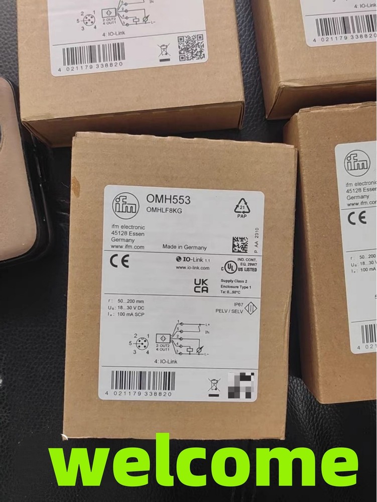 1PCS New IFM OMH553 Photoelectric Sensor Fast Shipping via FedEx or DHL