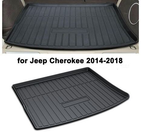All Weather fit for 2014-2018 Jeep Cherokee Trunk Mat Rear Cargo Liner Floor Mat