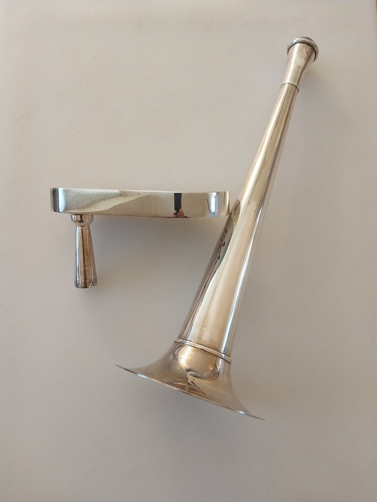 Rare 2000 Millennium Tiffany Sterling Silver New Years Eve Horn & Noise Maker