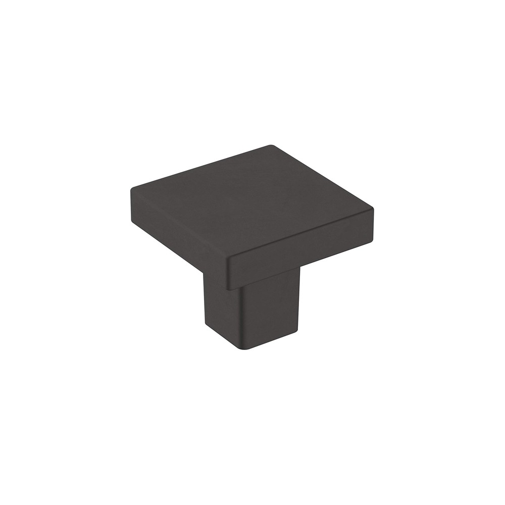 30mm Matte Black Cabinet Knob - 1 Pack for Drawers & Cabinets