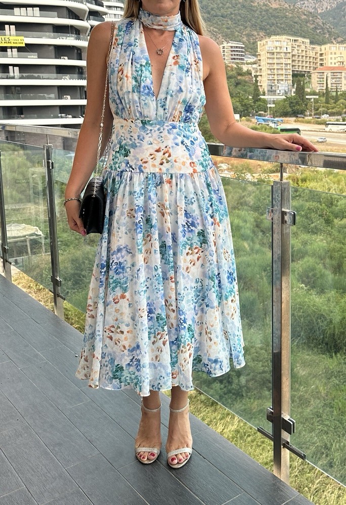 Fame and Partners The Layla Midi Dress SIZE 2