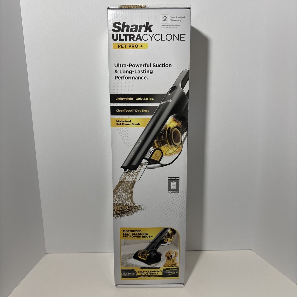 Shark CH951 UltraCyclone Pet Pro Plus Cordless Handheld Vacuum with XL Dust Cup