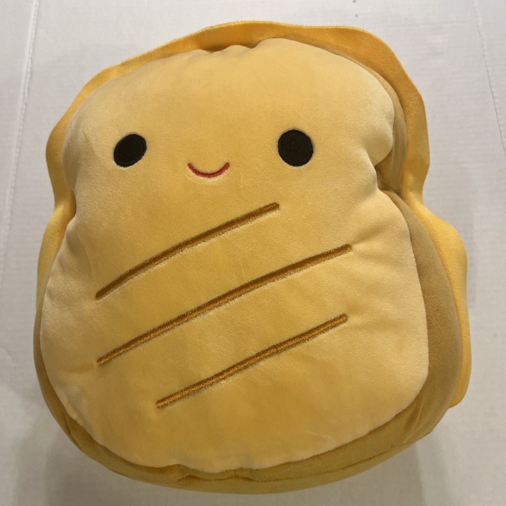 12-Inch Squishmallows Lil Gouda Grilled Cheese Plush Ultra-Soft Food Themed  