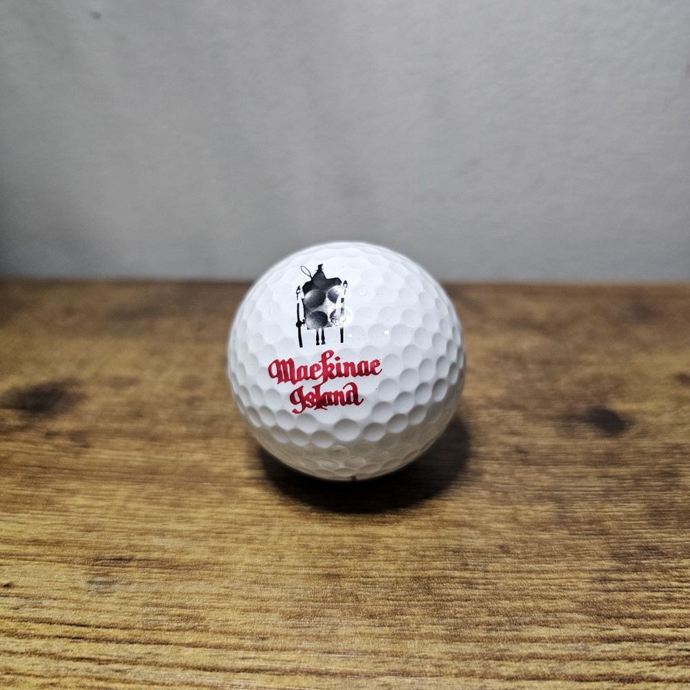 1 Mackinac Island Logo Golf Ball