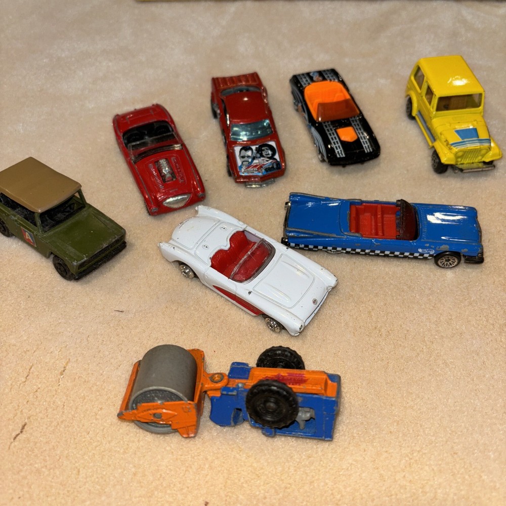 Lot of 8 Vintage Tot cars.