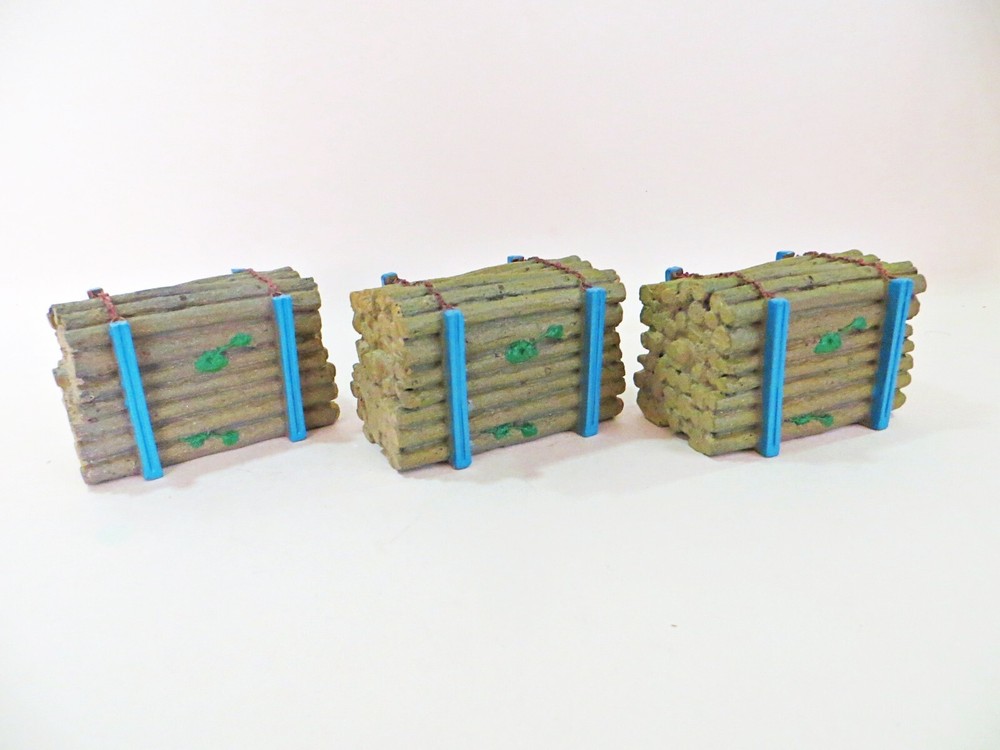CORGI '3x RESIN LOG LOADS ONLY FOR FLATBED TRAILER' SUIT CODE 3. 1:50 CC12806