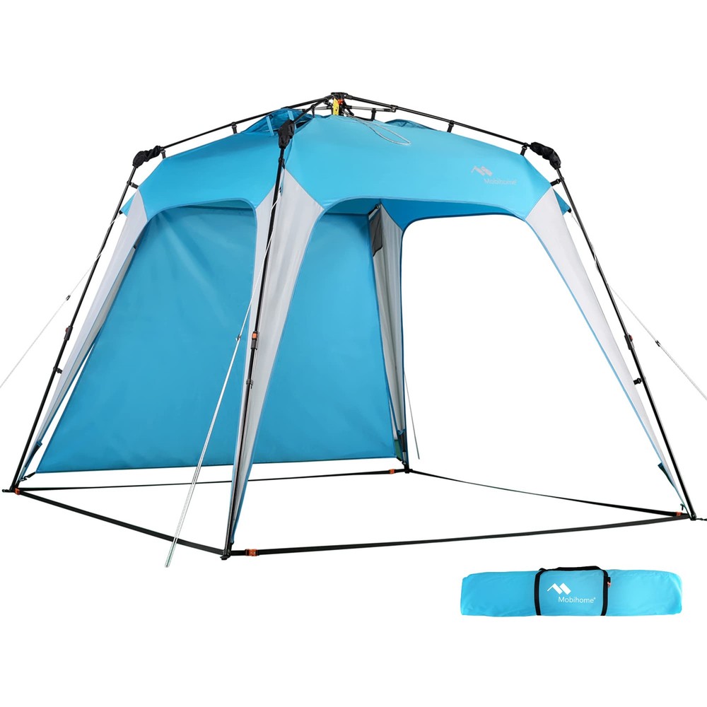 8.2'x8.2' Pop Up Canopy, 2023 Upgraded Outdoor Canopy, Portable Instant Campi...