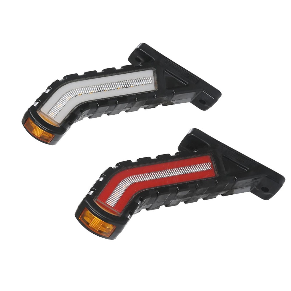 12-24V Waterproof LED Car Truck Van Trailer Side Marker Headlights