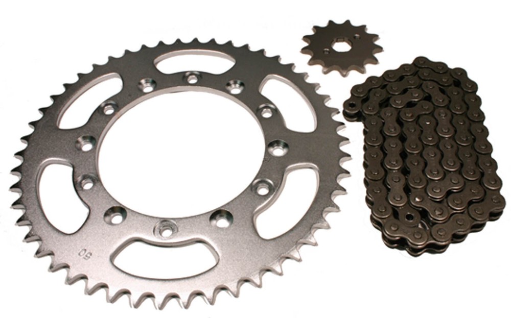 Honda XR200R, 1984 1985 1986 1987 1988, Chain and Sprocket Set - XR 200R, 200