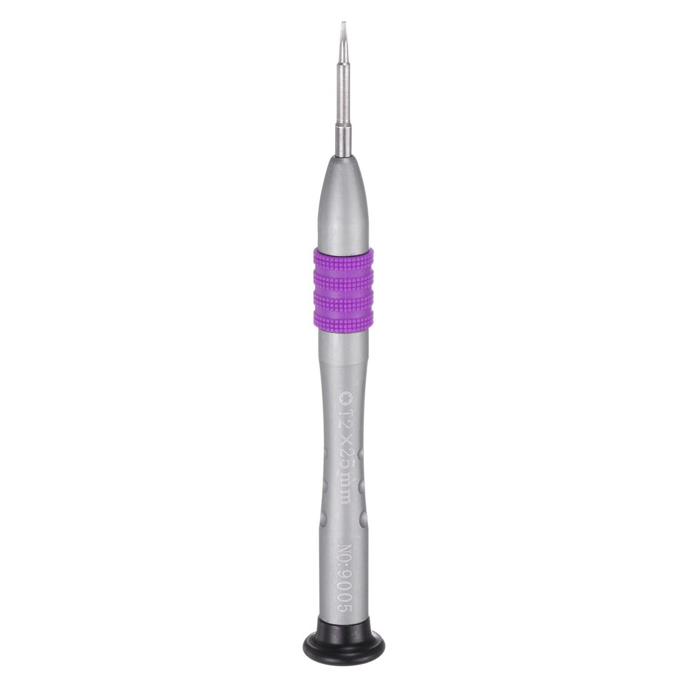 Precision T2 Magnetic Torx Screwdriver with Non-Slip Purple Handle