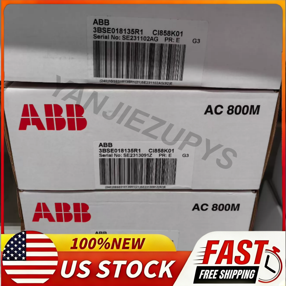 Brand New Sealed ABB CI858K01 3BSE018135R1 Module In Box Fast Delivery