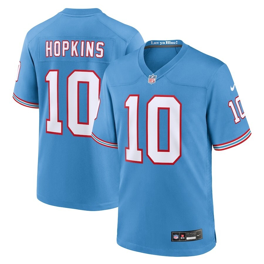 DeAndre Hopkins Titans Throwback Jersey in Light Blue by Nike