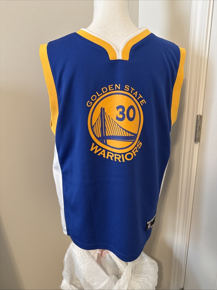 Golden State Warriors Stephen Curry Jersey Large (14-16)