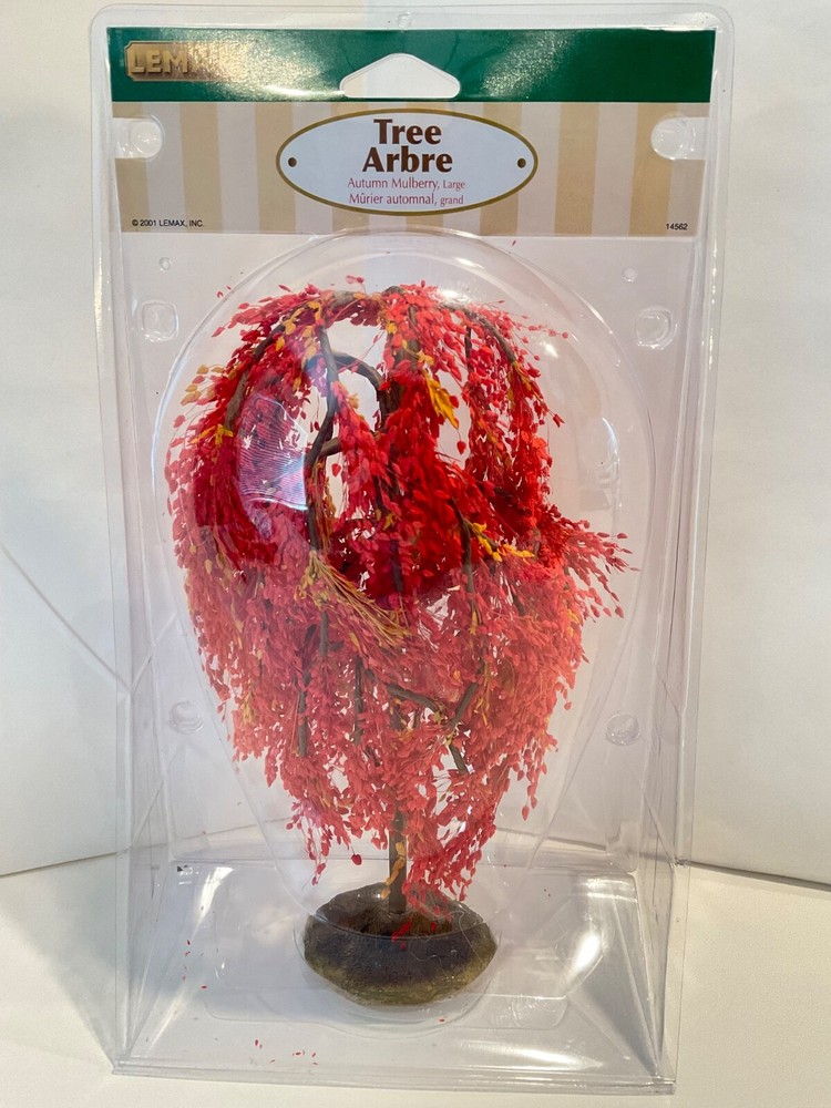 Lemax 2001 Christmas Village Autumn Mulberry Large Tree 14562 Holiday Decoration