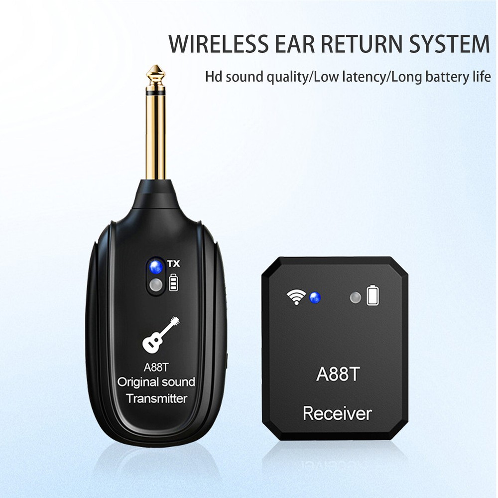 2.4GHz Wireless In-Ear Monitor System with Transmitter and Receiver