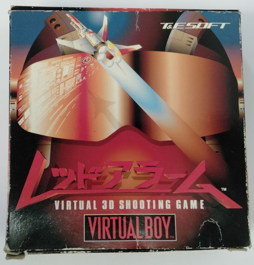 Nintendo Virtual Boy Red Alarm Japan Version Complete with Box and Manual 7362 SP