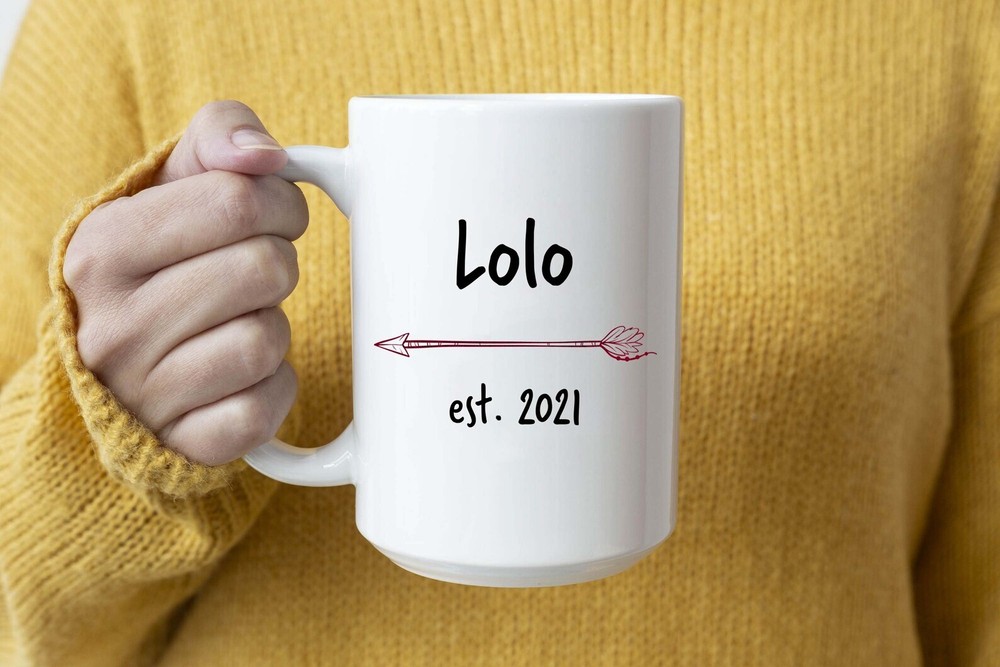 Lolo Est 2021 Mug New Lolo Arrow Coffee Mug Mug & Coaster Set Coffee Mug For