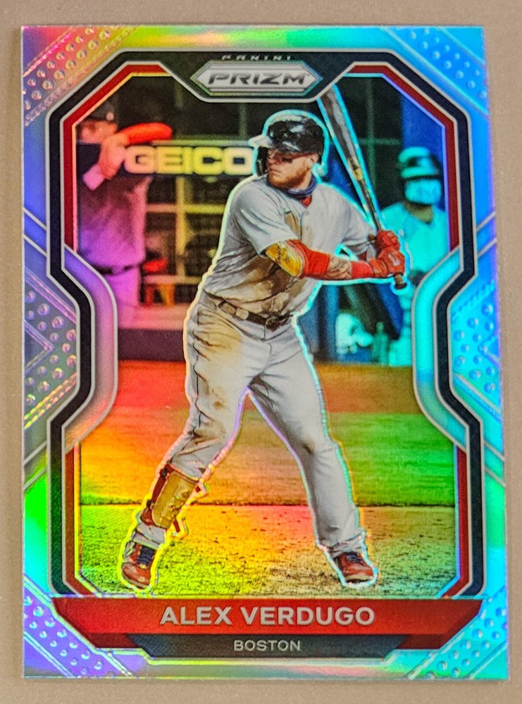 2021 Panini Prizm Baseball Silver Prizm Alex Verdugo #11 Boston Red Sox Yankees