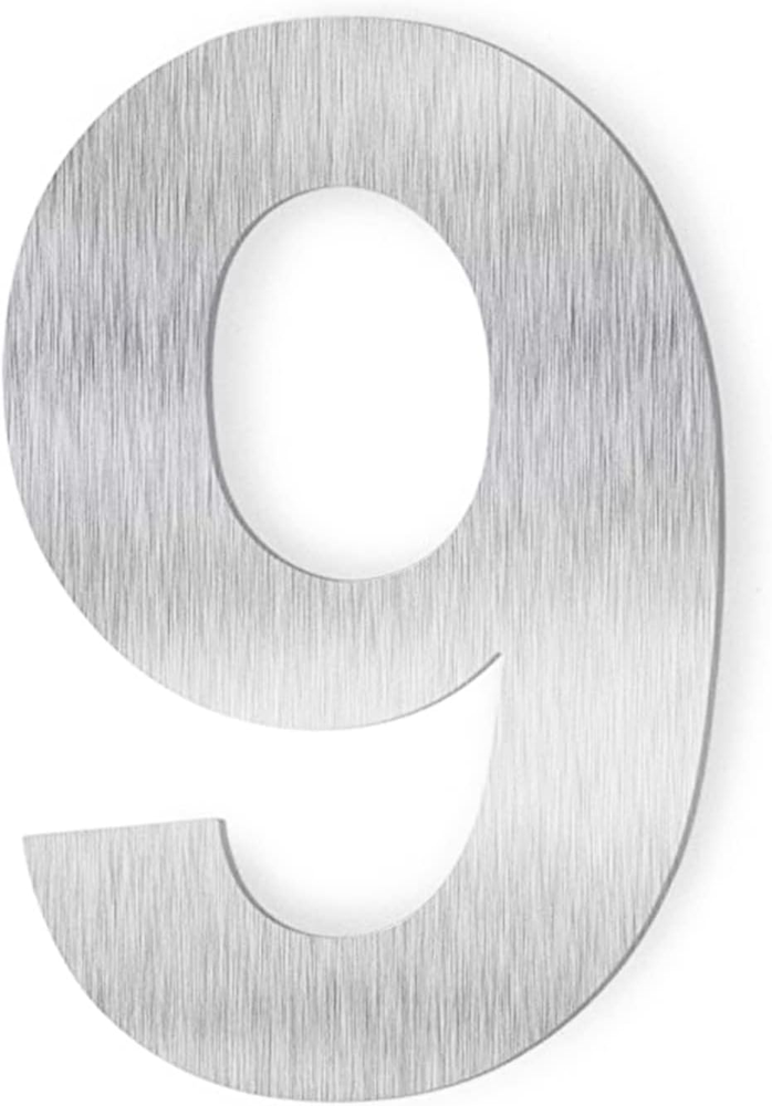 House Number - 6 Inch Stainless Steel Floating Home Address Number, Rustproof &