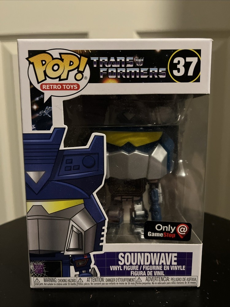 Funko Pop! Vinyl: Transformers - Soundwave - GameStop (Exclusive) #37