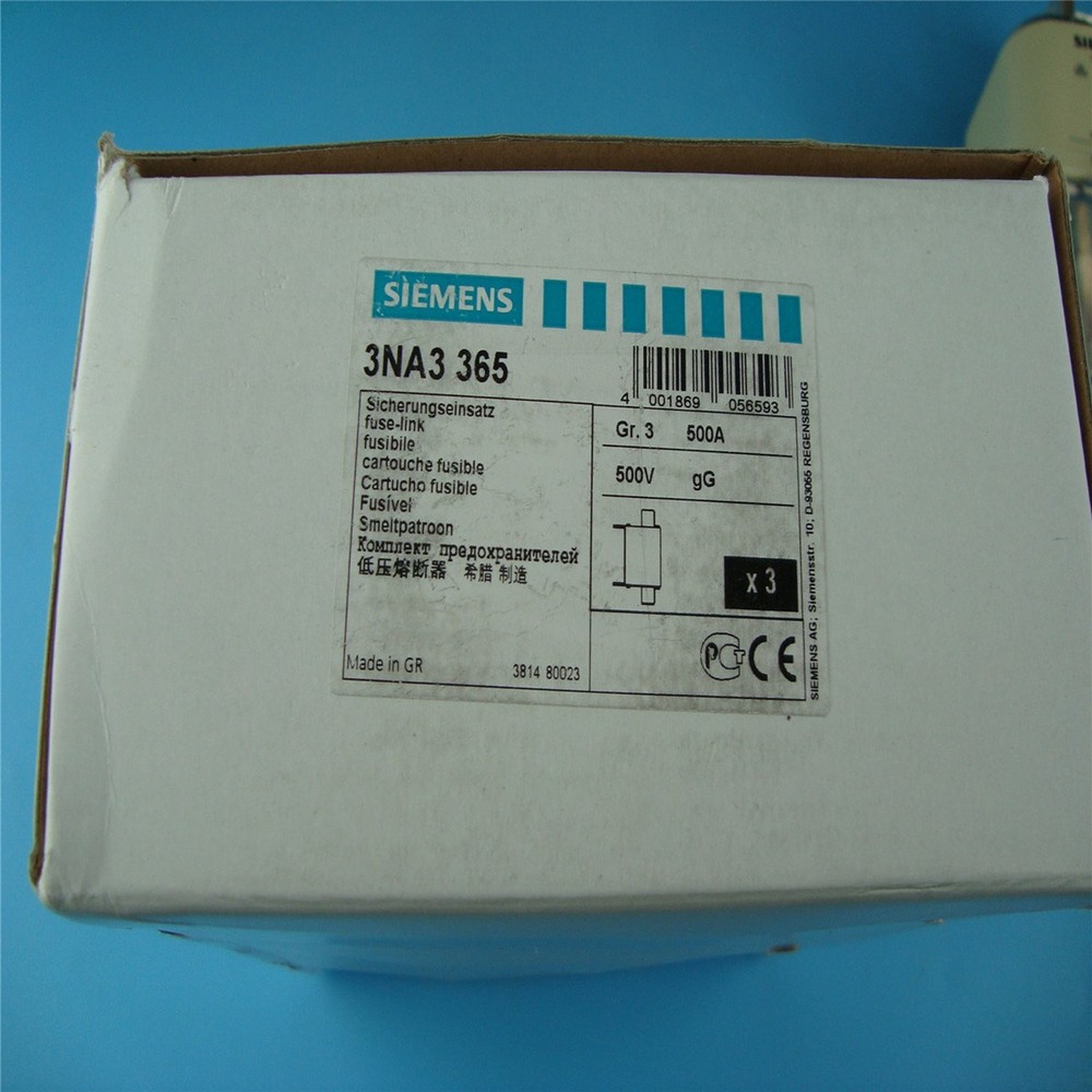SIEMENS New 3PCS/box fuses 3NA3365 3NA3365 Free Shipping