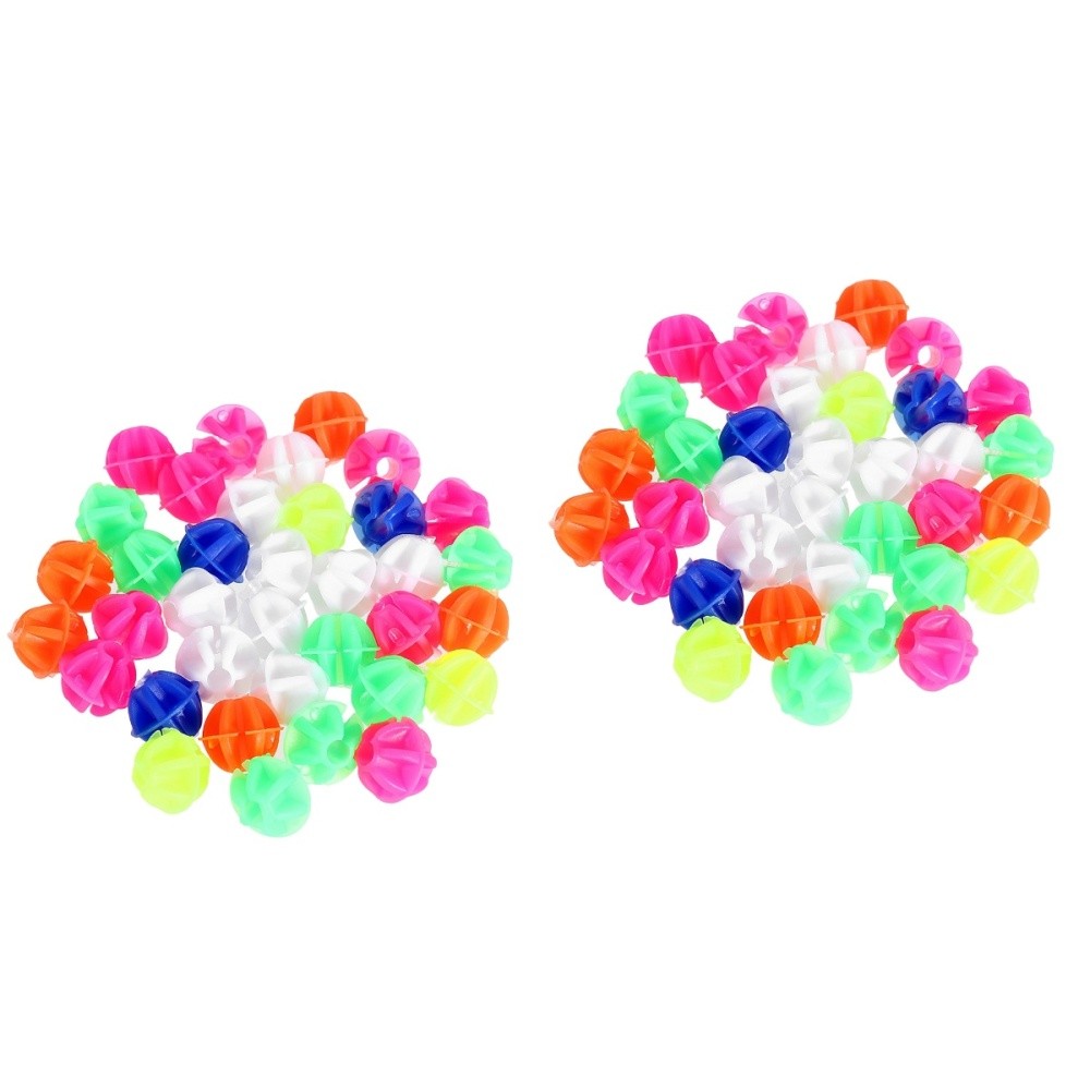 Set of 2 Splice Beads Child for Bike Wheels Spokes Clip Bicycle