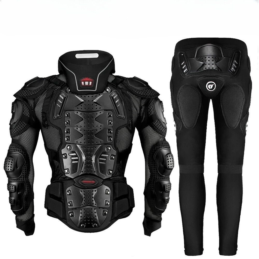 Men Motorcycle Armor Motocross Riding Jacket Racing Motorbike Body Protection