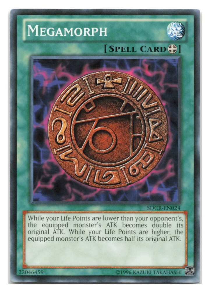 SDCR-EN024 Megamorph Cyber Dragon Revolution Structure Deck TCG