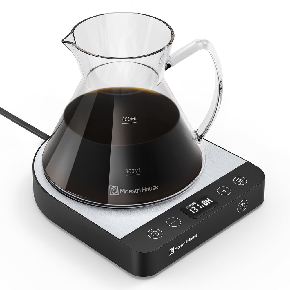 Coffee Mug Warmer for Desk, Maestri House Electric with 5 Black