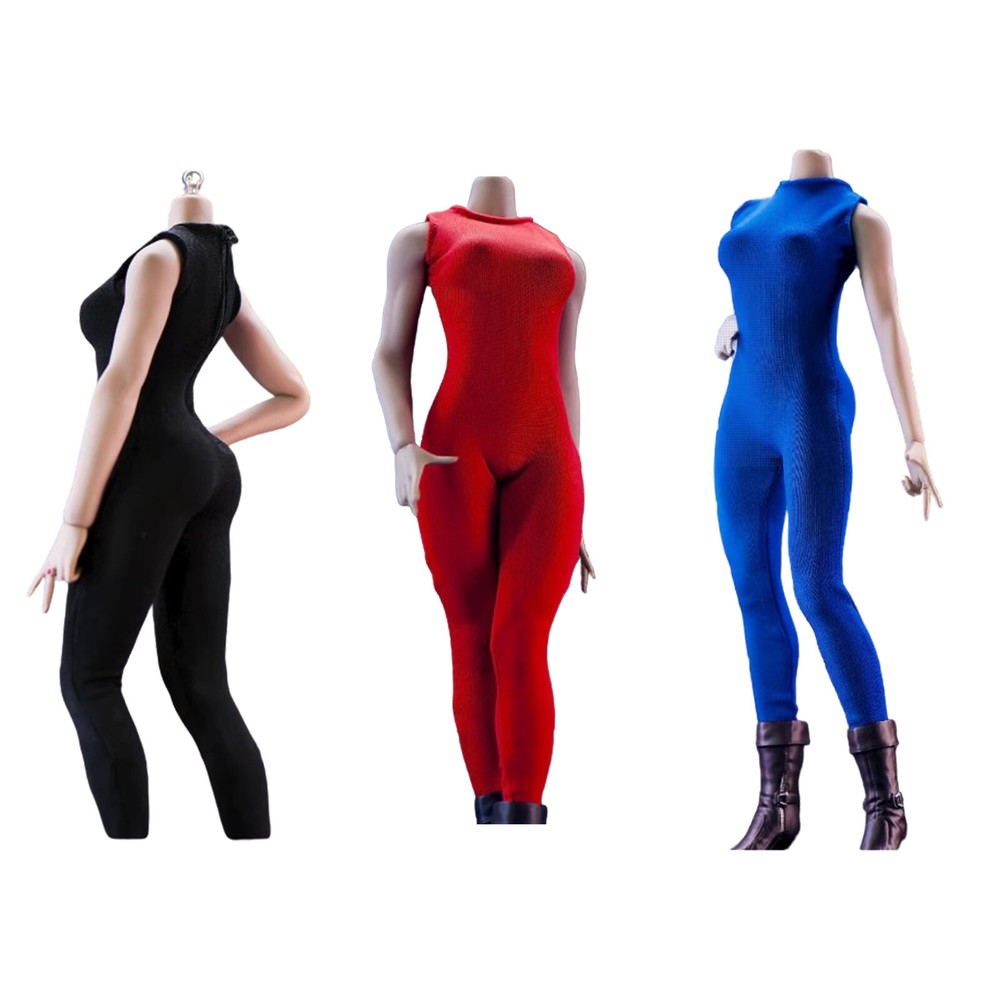 1:6 Sleeveless Bodysuit Clothes For 12
