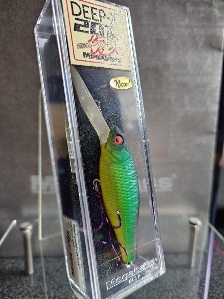 Megabass Deep X201 Limited Matt Tiger Purple Needle Fishing Lure 10 Size
